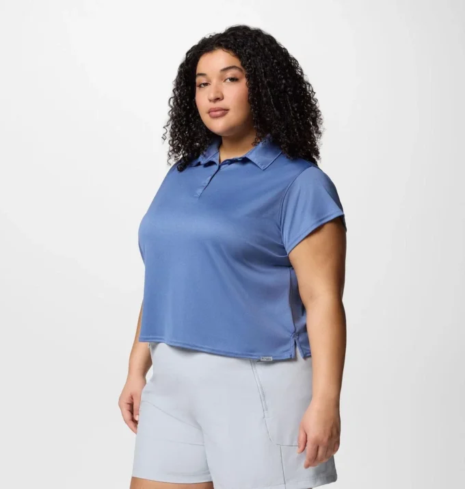 Polo de manga corta PFG Tidal Tee™ para mujer – Talla grande Polo de manga corta PFG Tidal Tee™ para mujer – Talla grande