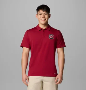 Polo Fair Catch™ para hombre, estilo universitario – Carolina del Sur Polo Fair Catch™ para hombre, estilo universitario – Carolina del Sur