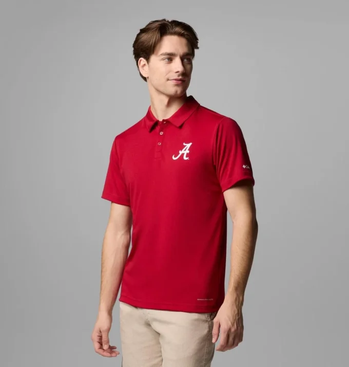 Polo Fair Catch™ para hombre universitario – Alabama Polo Fair Catch™ para hombre universitario – Alabama