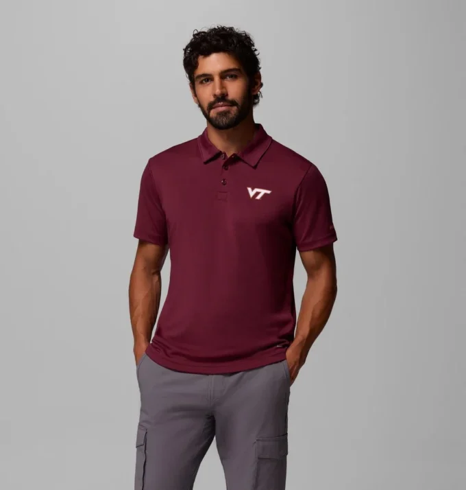 Polo Fair Catch™ para hombre universitario – Virginia Tech