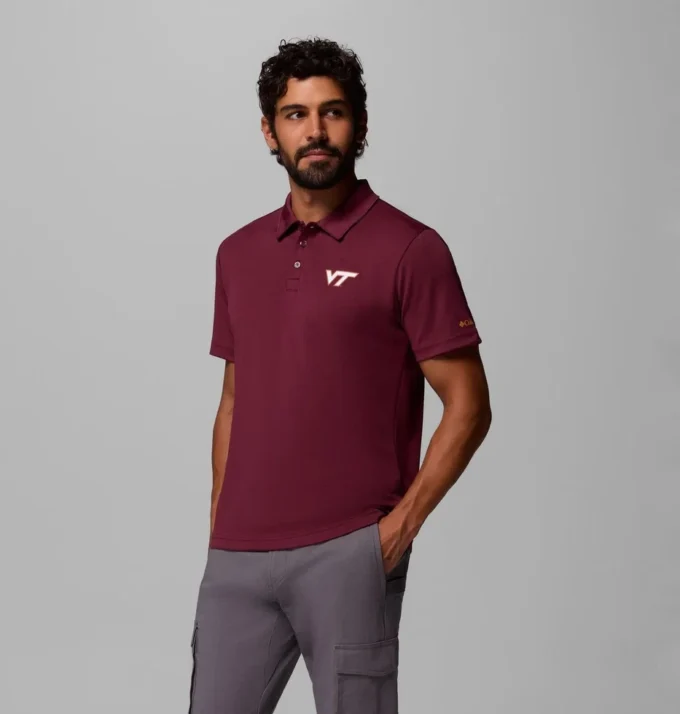 Polo Fair Catch™ para hombre universitario – Virginia Tech