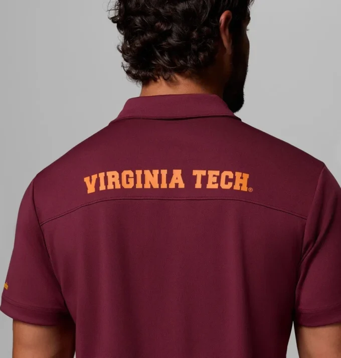 Polo Fair Catch™ para hombre universitario – Virginia Tech
