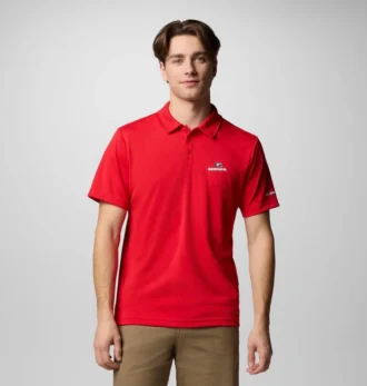 Polo masculino Collegiate Fair Catch™ – Georgia