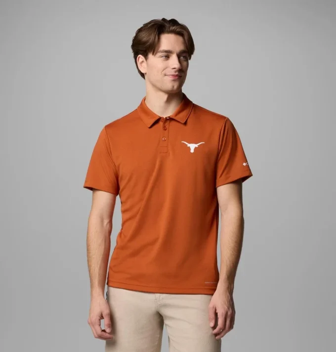 Polo masculino Collegiate Fair Catch™ – Texas