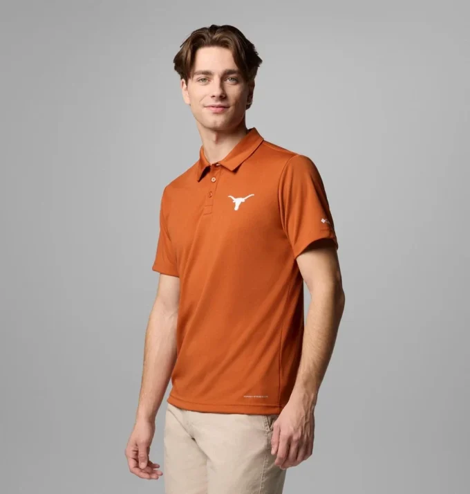 Polo masculino Collegiate Fair Catch™ – Texas