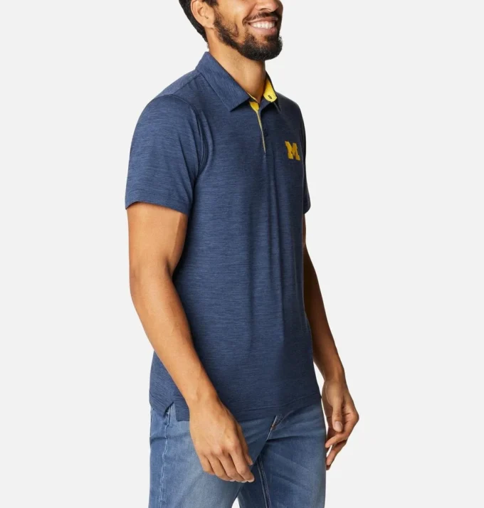 Polo masculino Collegiate Trail™ – Michigan Polo masculino Collegiate Trail™ – Michigan