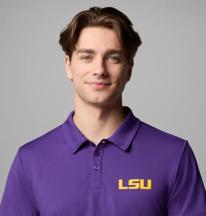 Polo para hombre Collegiate Fair Catch™ – LSU