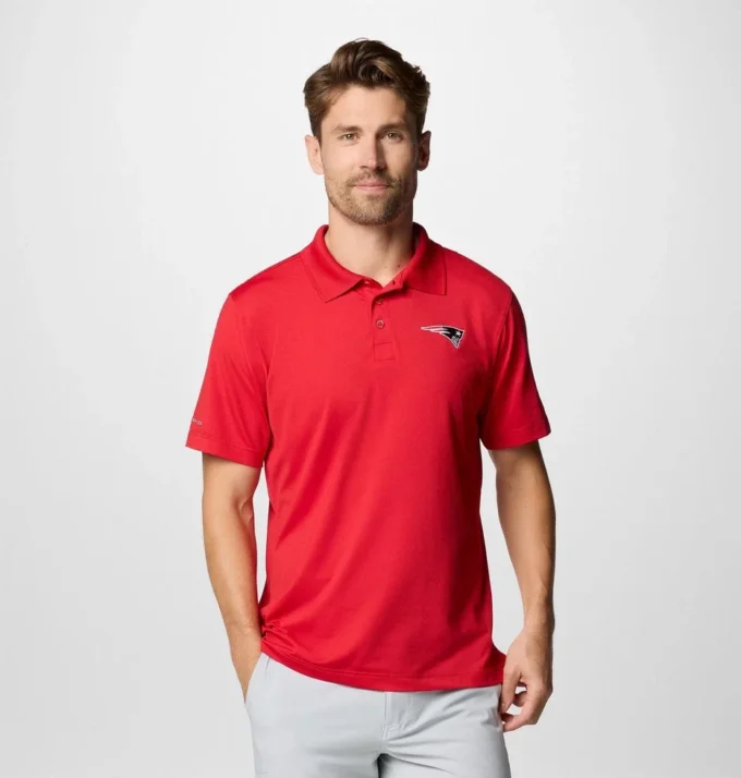 Polo PFG Low Drag Offshore™ para hombre – New England Patriots Polo PFG Low Drag Offshore™ para hombre – New England Patriots