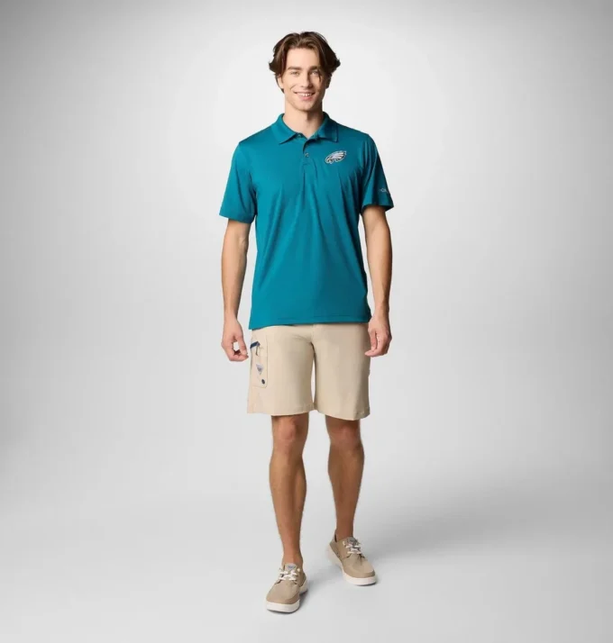 Polo PFG Low Drag Offshore™ para hombre – Philadelphia Eagles Polo PFG Low Drag Offshore™ para hombre – Philadelphia Eagles
