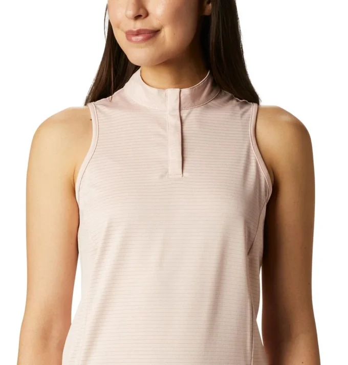 Polo sin mangas Omni-Wick Hole para mujer