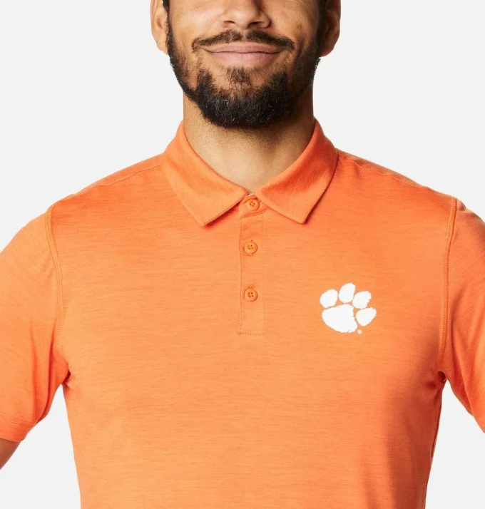 Polo técnico Trail™ para hombre – Clemson Polo técnico Trail™ para hombre – Clemson