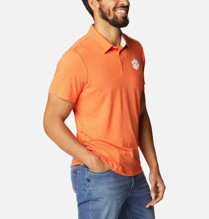 Polo técnico Trail™ para hombre – Clemson Polo técnico Trail™ para hombre – Clemson