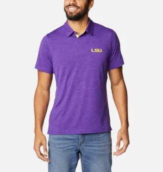Polo técnico universitario para hombre Trail™ – LSU