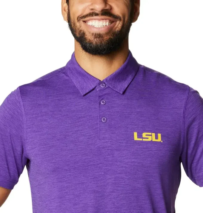 Polo técnico universitario para hombre Trail™ – LSU