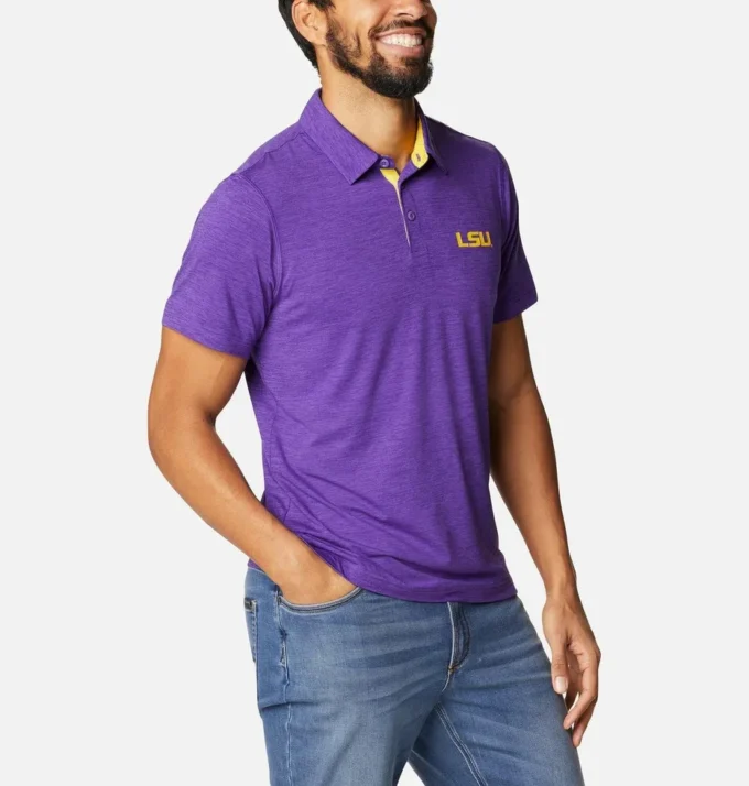 Polo técnico universitario para hombre Trail™ – LSU