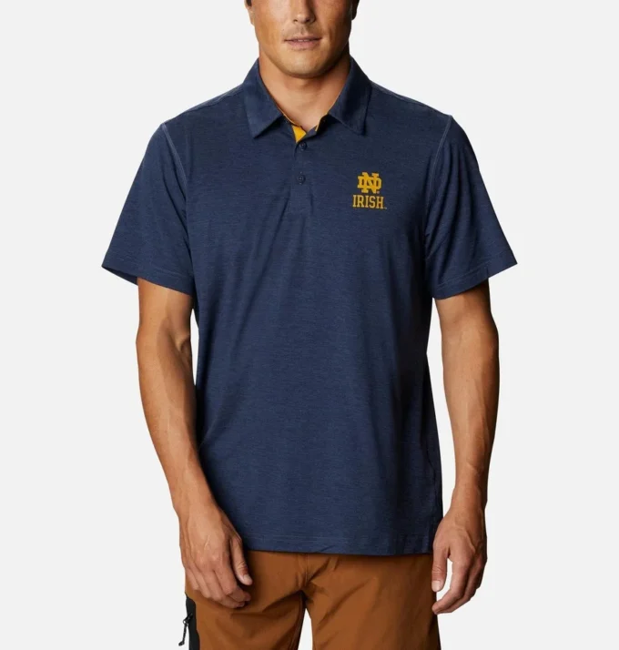 Polo técnico universitario para hombre Trail™ – Notre Dame Polo técnico universitario para hombre Trail™ – Notre Dame