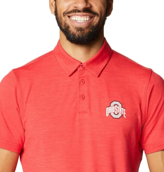 Polo técnico universitario para hombre Trail™ – Ohio State