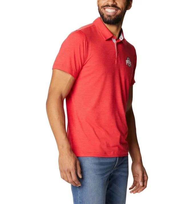 Polo técnico universitario para hombre Trail™ – Ohio State
