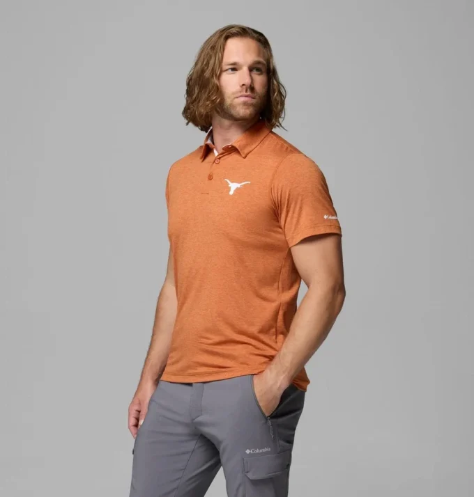 Polo técnico universitario para hombre Trail™ – Texas