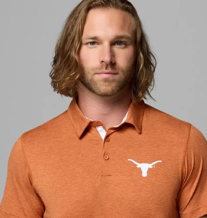 Polo técnico universitario para hombre Trail™ – Texas