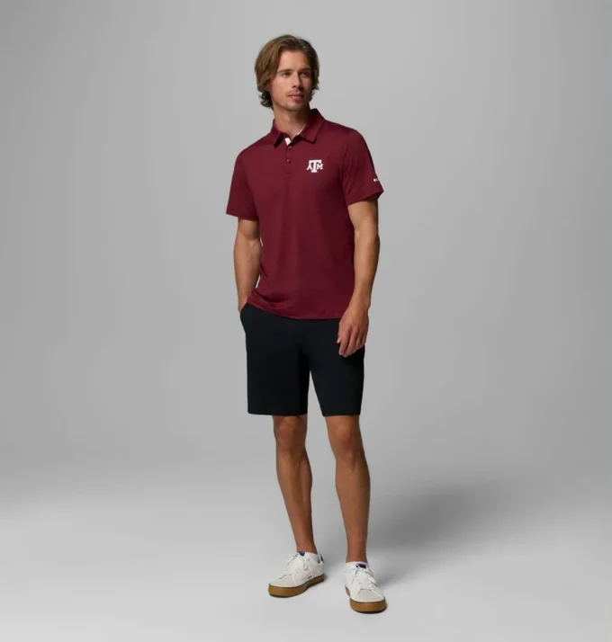 Polo técnico universitario para hombre Trail™ – Texas A&M