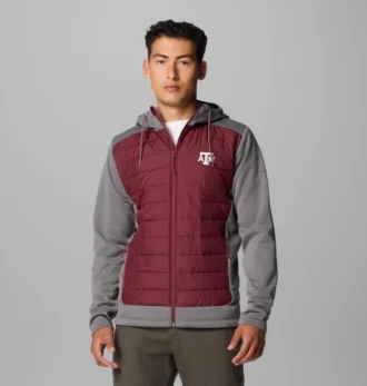 Sudadera con capucha híbrida Out-Shield™ para hombre – Texas A&M