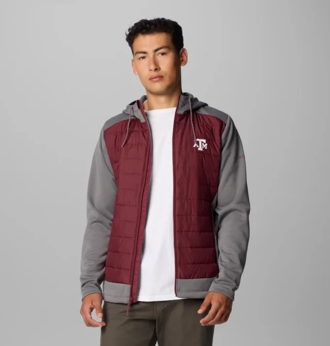 Sudadera con capucha híbrida Out-Shield™ para hombre – Texas A&M Sudadera con capucha híbrida Out-Shield™ para hombre – Texas A&M
