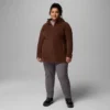 Sudadera con capucha larga de forro polar Benton Springs™ II para mujer – Talla grande