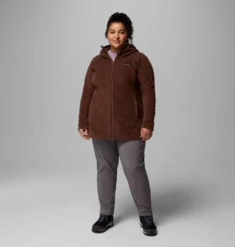 Sudadera con capucha larga de forro polar Benton Springs™ II para mujer – Talla grande