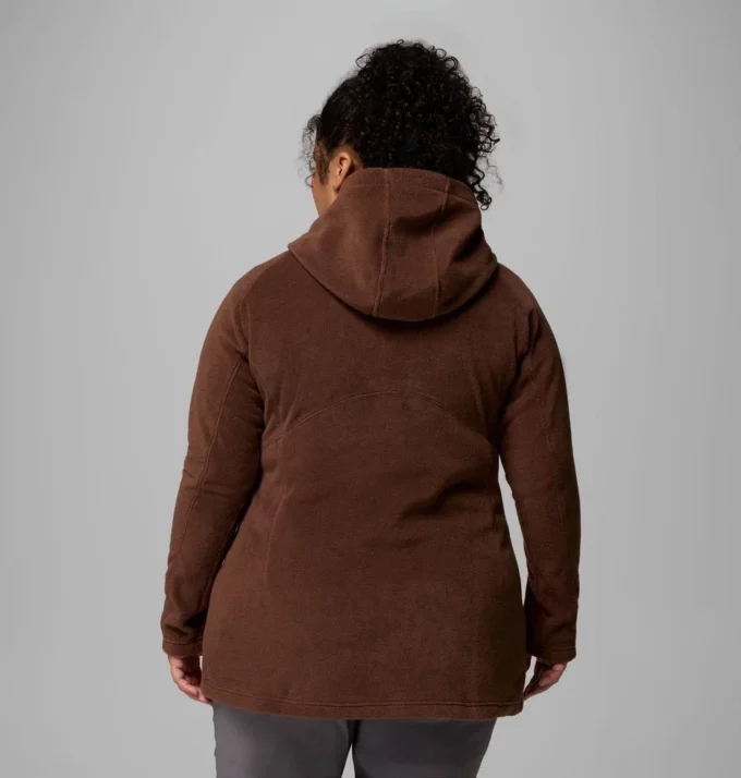 Sudadera con capucha larga de forro polar Benton Springs™ II para mujer – Talla grande