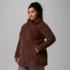 Sudadera con capucha larga de forro polar Benton Springs™ II para mujer – Talla grande