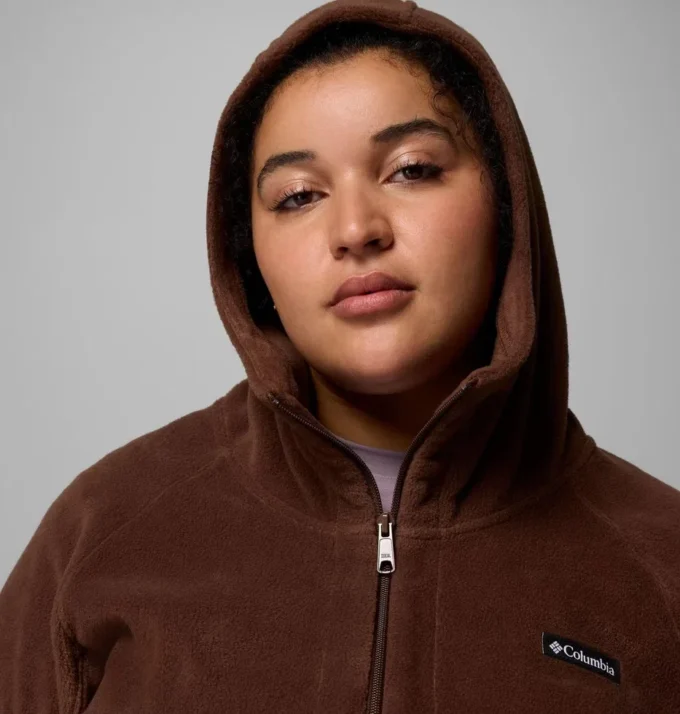 Sudadera con capucha larga de forro polar Benton Springs™ II para mujer – Talla grande