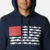 Sudadera con capucha PFG™ Fish Flag II para hombre