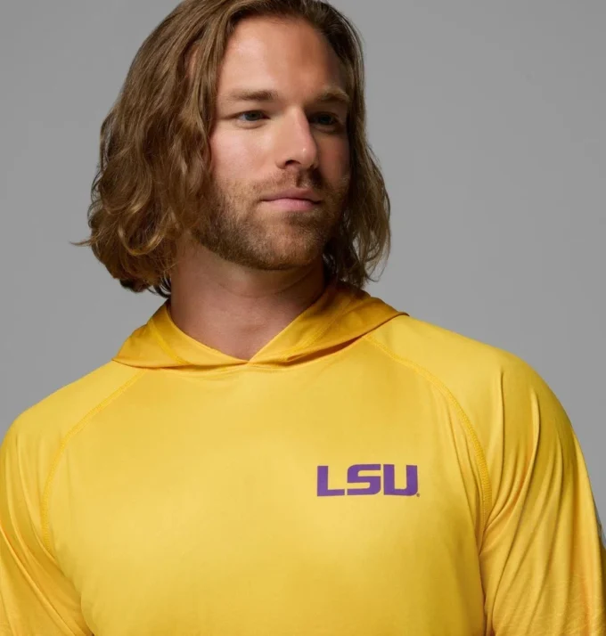 Sudadera con capucha PFG Super Terminal Tackle™ para hombre – Louisiana