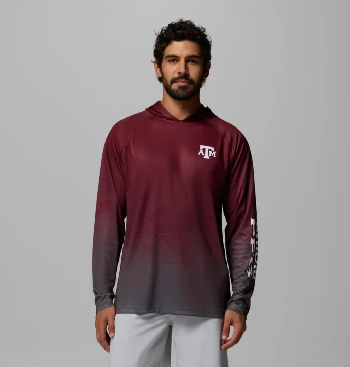 Sudadera con capucha PFG Super Terminal Tackle™ para hombre – Texas A&M