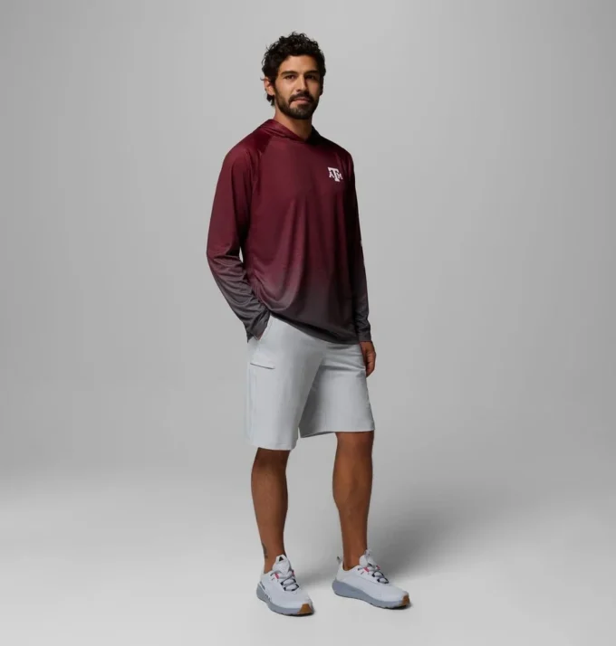 Sudadera con capucha PFG Super Terminal Tackle™ para hombre – Texas A&M