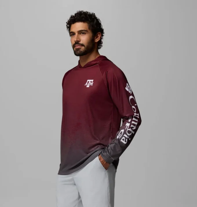 Sudadera con capucha PFG Super Terminal Tackle™ para hombre – Texas A&M