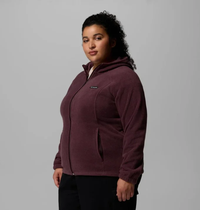 Sudadera con capucha y cremallera completa Benton Springs™ para mujer – Talla grande