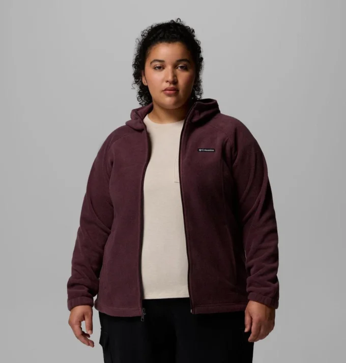 Sudadera con capucha y cremallera completa Benton Springs™ para mujer – Talla grande