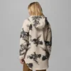 Sudadera con capucha y cremallera completa estampada Women Winter Warmth™