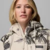 Sudadera con capucha y cremallera completa estampada Women Winter Warmth™