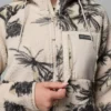 Sudadera con capucha y cremallera completa estampada Women Winter Warmth™