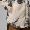Sudadera con capucha y cremallera completa estampada Women Winter Warmth™
