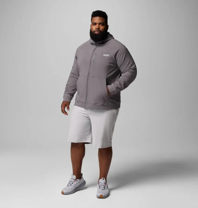 Sudadera con capucha y cremallera completa Hydroforce™ para hombre – Talla grande Sudadera con capucha y cremallera completa Hydroforce™ para hombre – Talla grande