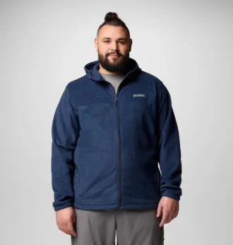 Sudadera con capucha y cremallera completa Steens Mountain para hombre – Talla grande