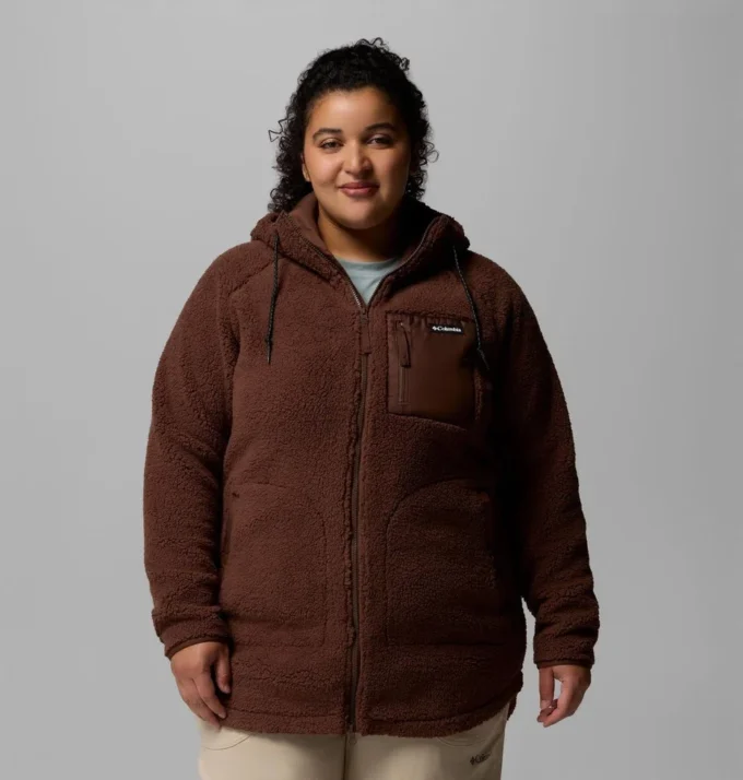 Sudadera con capucha y cremallera completa Women Winter Warmth™ – Talla grande Sudadera con capucha y cremallera completa Women Winter Warmth™ – Talla grande