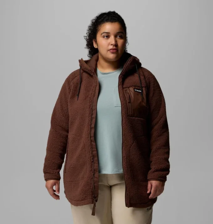 Sudadera con capucha y cremallera completa Women Winter Warmth™ – Talla grande Sudadera con capucha y cremallera completa Women Winter Warmth™ – Talla grande