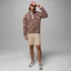 Sudadera con capucha y estampado Helvetia™ II para hombre con medio cierre a presión Sudadera con capucha y estampado Helvetia™ II para hombre con medio cierre a presión