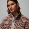 Sudadera con capucha y estampado Helvetia™ II para hombre con medio cierre a presión Sudadera con capucha y estampado Helvetia™ II para hombre con medio cierre a presión