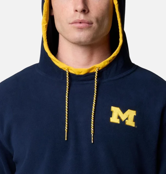 Sudadera con capucha y forro polar Collegiate Flanker™ para hombre – Michigan